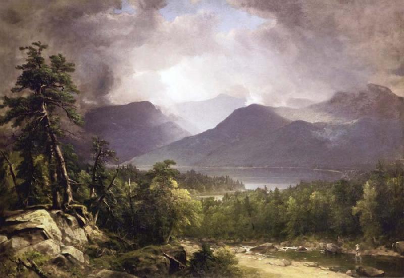 Asher Brown Durand Clearing Up oil painting image